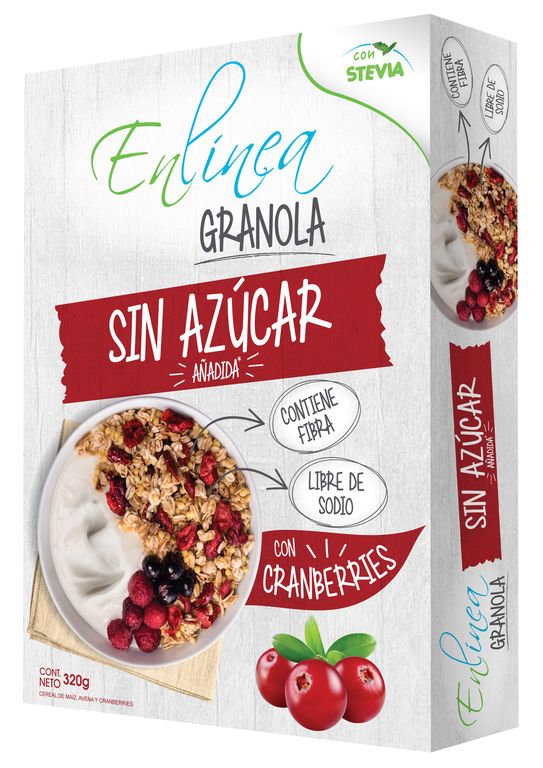 Granola Cranberries En Línea Caja 320 g