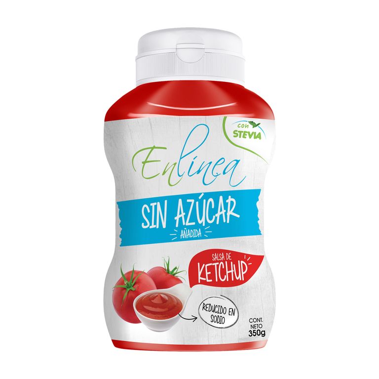 Ketchup En Línea Con Stevia Envase 350 g
