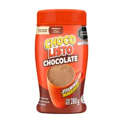 CHOCOLISTO - Bebida Instantánea Chocolisto Chocolate Envase 280 g