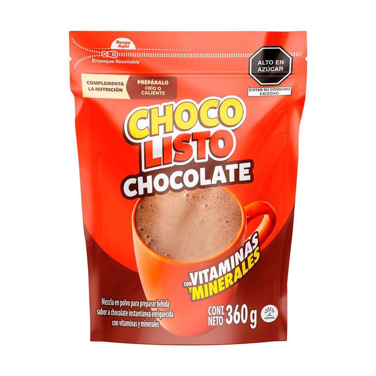 Bebida Instantánea Chocolisto Chocolate Doypack 360 g