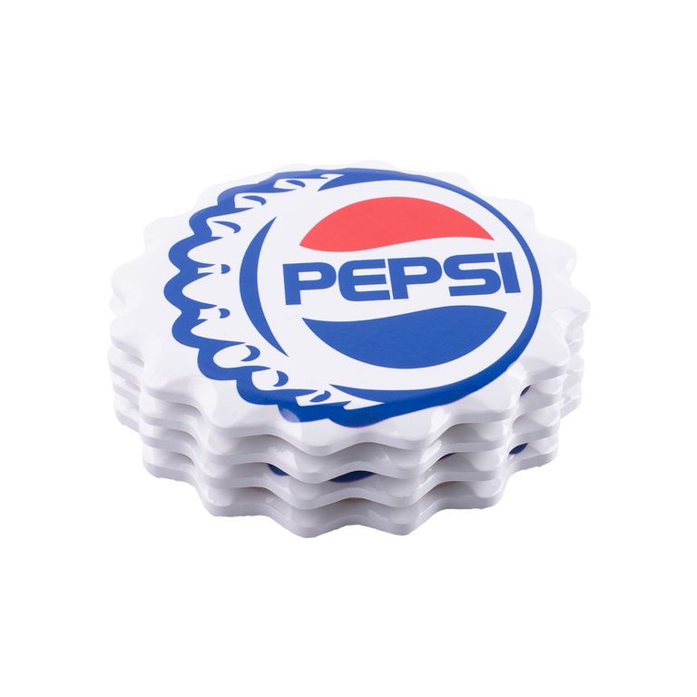 Set Posavasos Ceramica Pepsi 4 Unidades