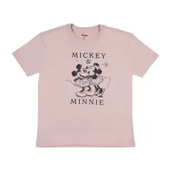 DISNEY - Polo Oversize Mickey y Minnie Mujer Disney