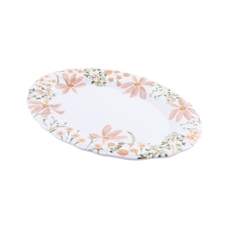 Fuente Ovalada Melamine Amalfi 45 cm