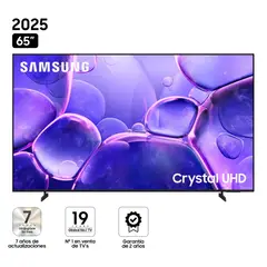 SAMSUNG - Televisor Samsung 65'' Crystal UHD Vision AI
