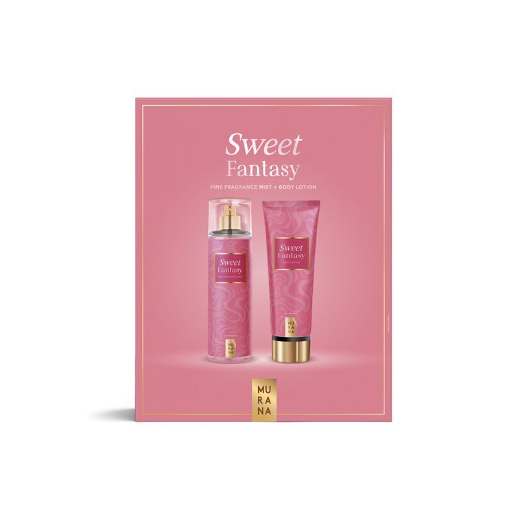 Set Murana Sweet Fantasy Fragancia 250 mL + Body Lotion 250 mL
