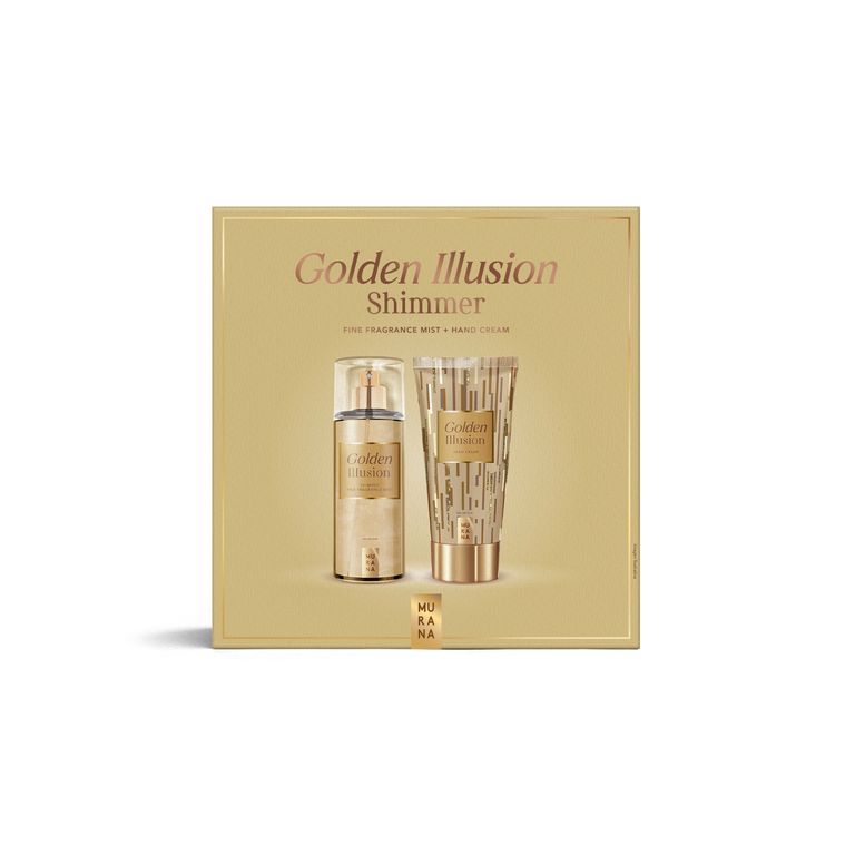Set Murana Golden Illusion Fragancia 75 mL + Crema de Manos 50 mL