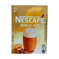 NESCAFE - Bebida Instantánea Nescafé Vanilla Latte Caja 148 g