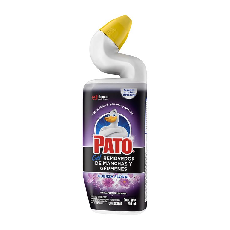 Limpiador Gel Pato Destructor Floral Envase 710 mL