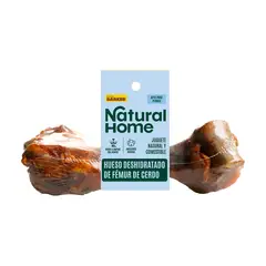 NATURAL HOME - Hueso Fémur de Cerdo Deshidratado Natural Home Empaque 1 Und