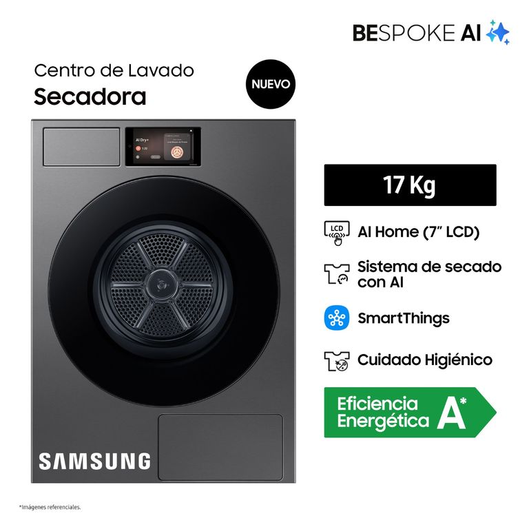 Secadora Samsung Bespoke Ai 17 Kg