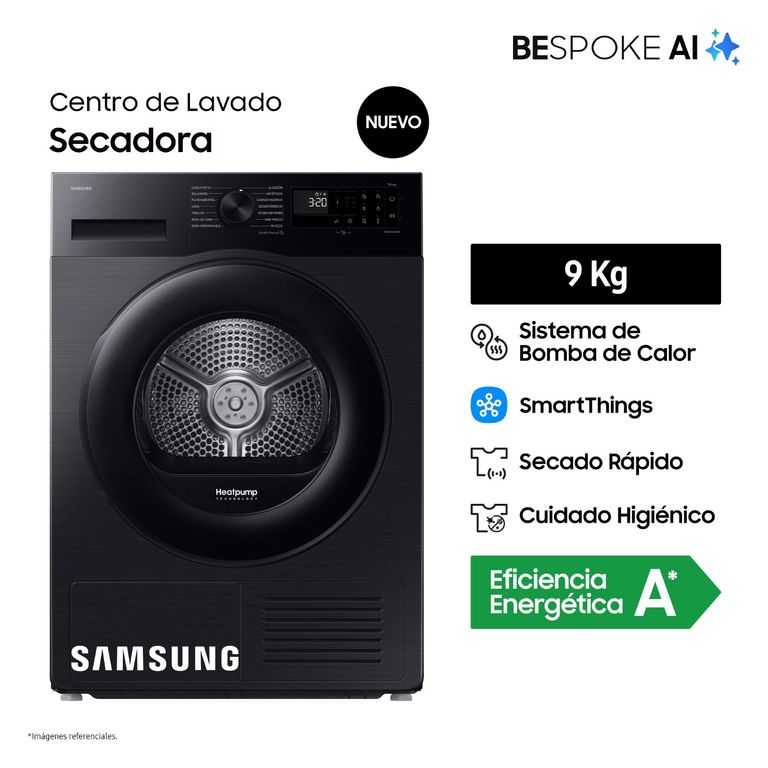 Secadora Samsung Bespoke Ai 9 Kg