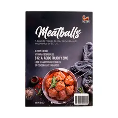 NUTRILIVER - Meatball Hígado Res Y Carne Cerdo x 500 g