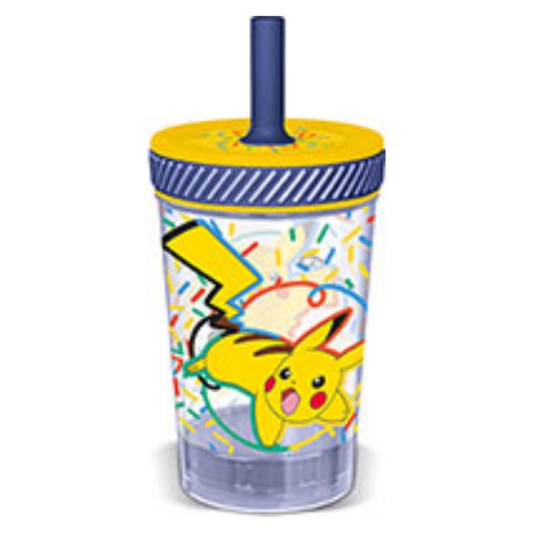 Vaso Con Pajilla De Silicona Drop Safe 370 mL
