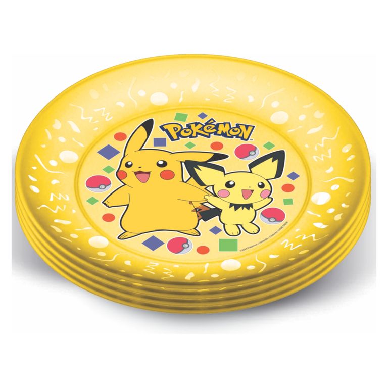 Set Platos Pokemon Pp 4 Piezas