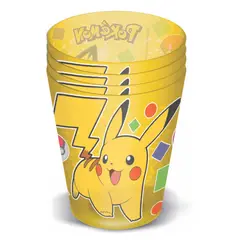 Stor  - Set Vaso Pokemon Pp 4 Piezas 285 mL