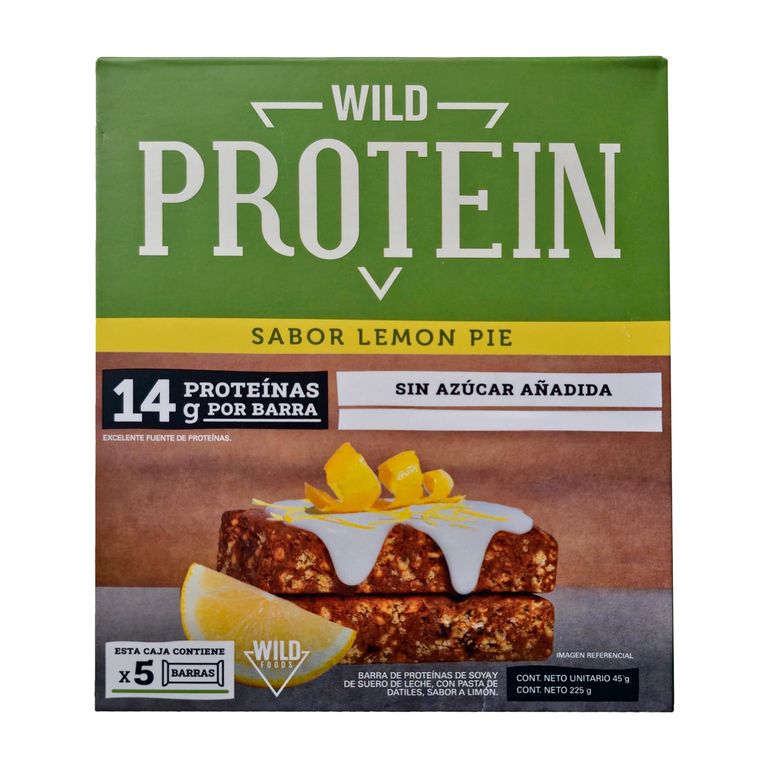 Wild Protein Lemon Pie Empaque 5 Und