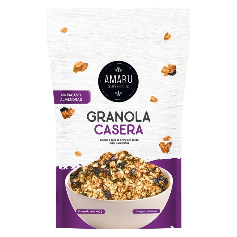Granola Casera Amaru Superfoods Doypack 400 g