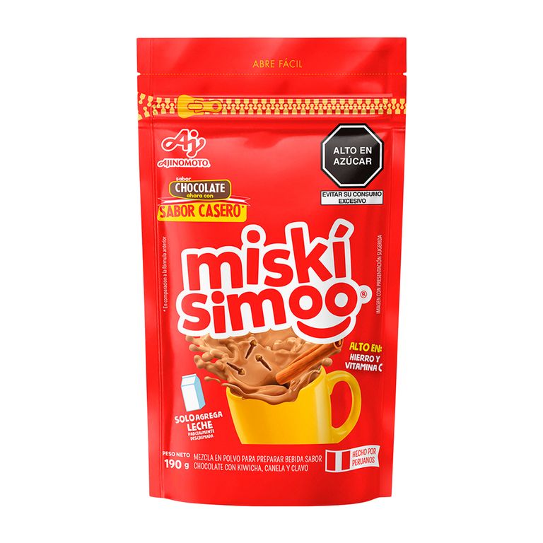 Mezcla en Polvo Miskisimoo Doypack 190 g