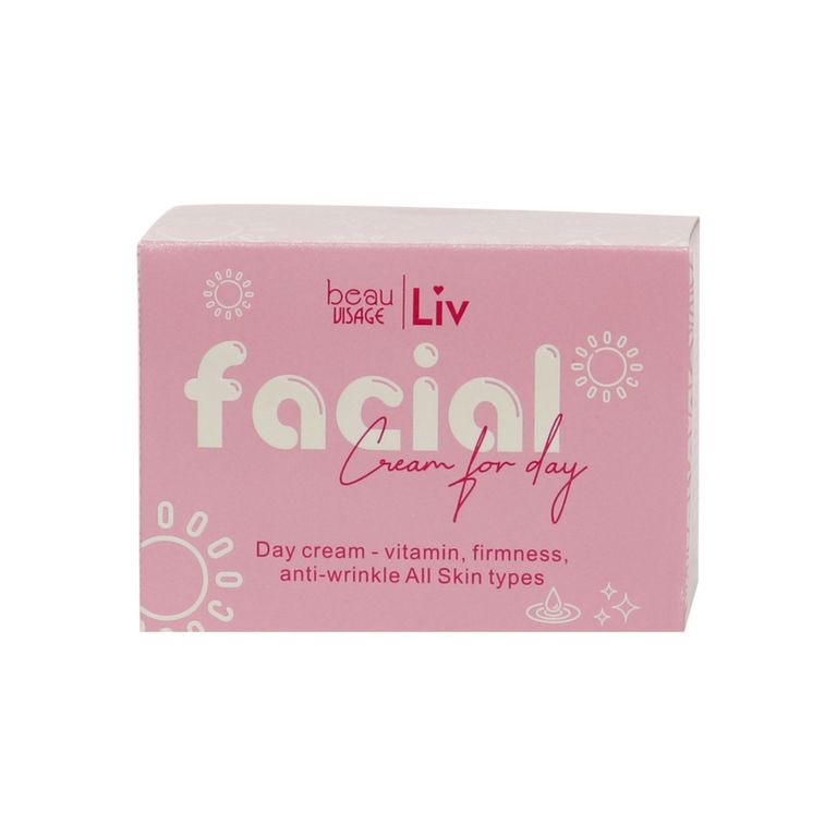 Crema Día Hidratante Facial y Corporal Beau Visage Caja 53 mL