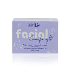 BEAU VISAGE - Crema Noche Hidratante Facial y Corporal Beau Visage Caja 53 mL