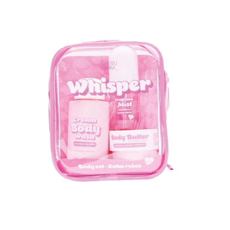 Set de Baño Beau Visage Rosas