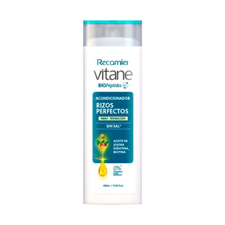 Acondicionador Vitane Rizos Perfectos Envase 400 mL