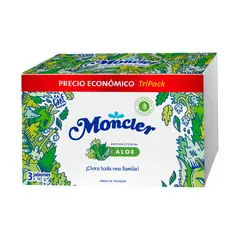 MONCLER - Jabón Antibacterial Moncler Aloe Empaque 3 Und