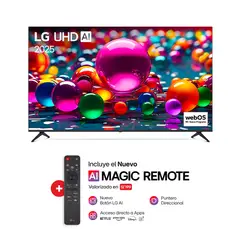 LG - Televisor LG 75'' UHD Ai 4K