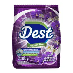 DEST - Detergente en Polvo Dest Jardín de Orquídeas Bolsa 800 g