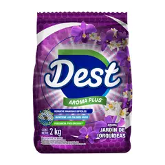 DEST - Detergente en Polvo Dest Jardín de Orquídeas Bolsa 2 Kg