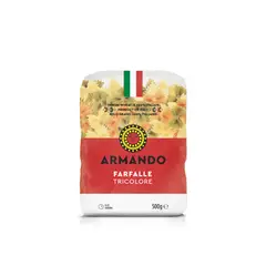ARMANDO - Farfalle Tricolore Armando Empaque 500 g