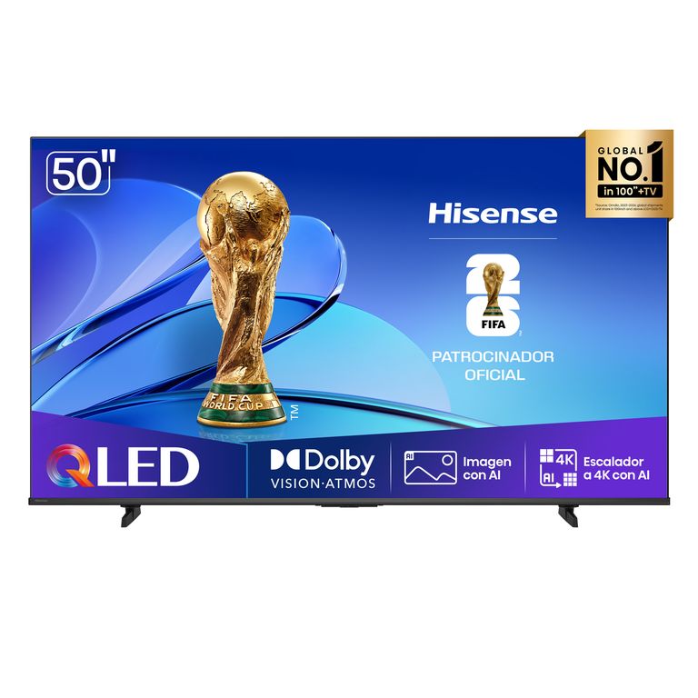 Televisor Hisense 50'' QLED UHD 4K