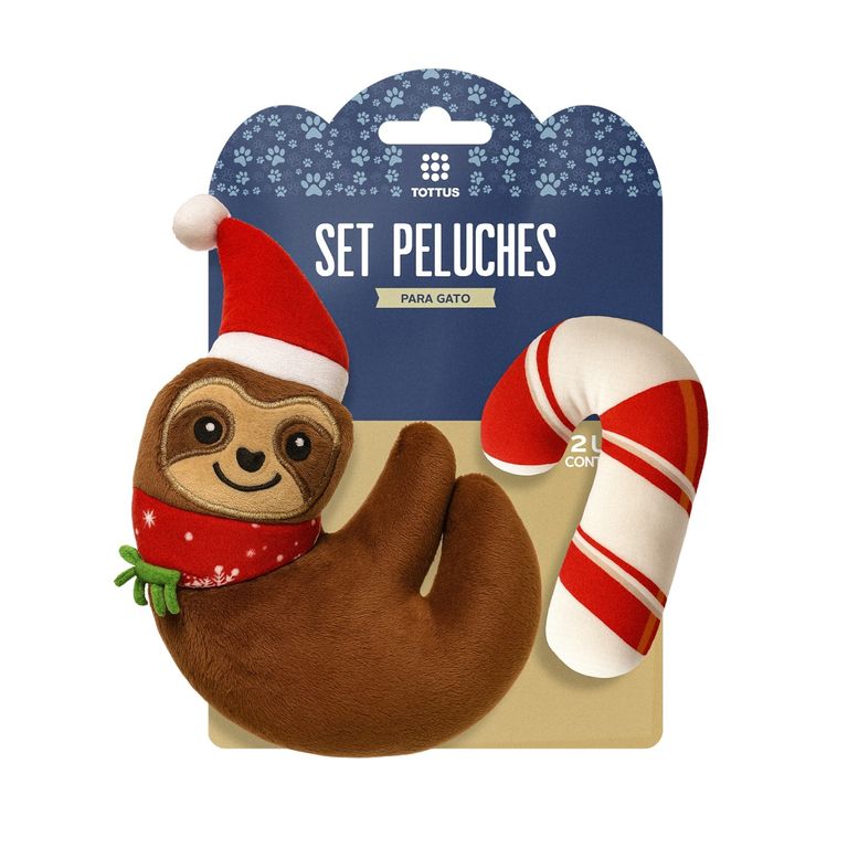 Set Peluche Koala Navidad para Gato Tottus