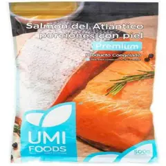 UMI FOODS - Salmón Porción Congelado Bolsa 500 g
