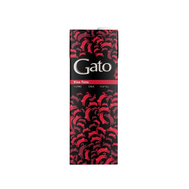 Vino Gato Cabernet Sauvignon Caja 500 mL