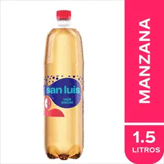 SAN LUIS - Bebida Gasificada San Luis Manzana Botella 1.5 L