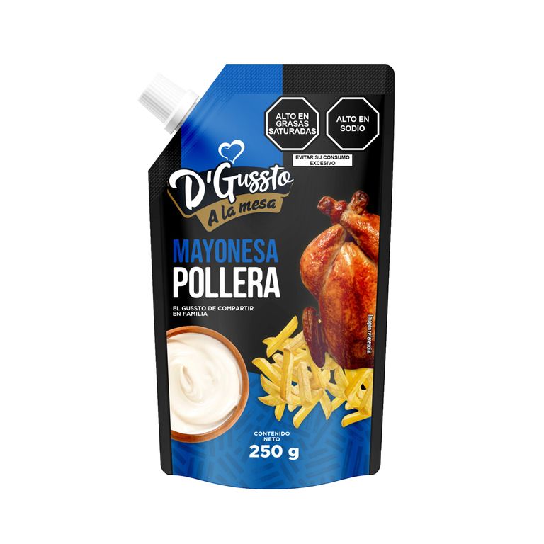 Mayonesa Pollera D Gussto Doypack 250 g