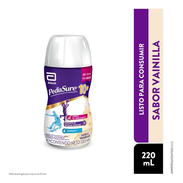 Bebida Nutricional Pediasure Vainilla Botella 220 mL