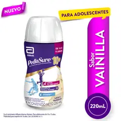 PEDIASURE - Bebida Nutricional Pediasure Vainilla Botella 220 mL