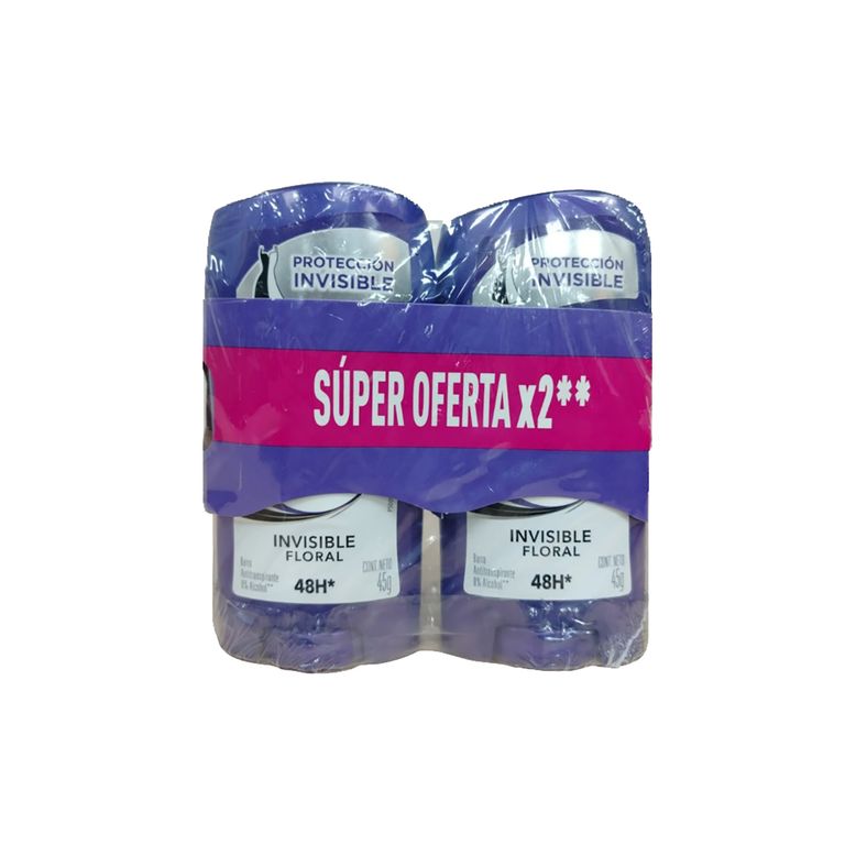 Desodorante Lady Speed Stick Barra Floral Pack 2 Und