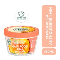 FRUCTIS - Mascarilla Capilar Fructis Hair Food Piña Envase 350 mL