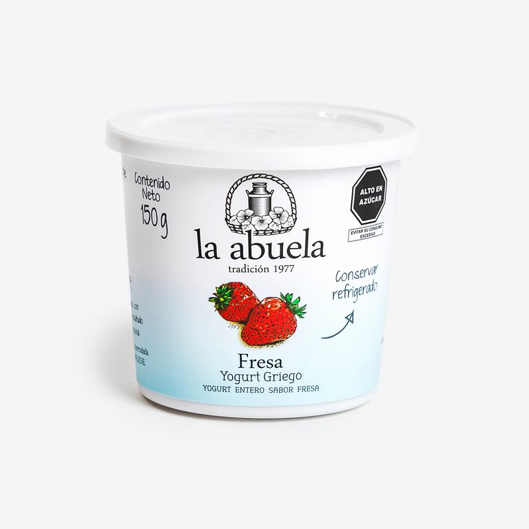Yogurt Griego La Abuela Fresa Envase 150 g