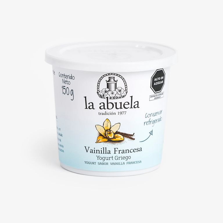 Yogurt Griego La Abuela Vainilla Envase 150 g