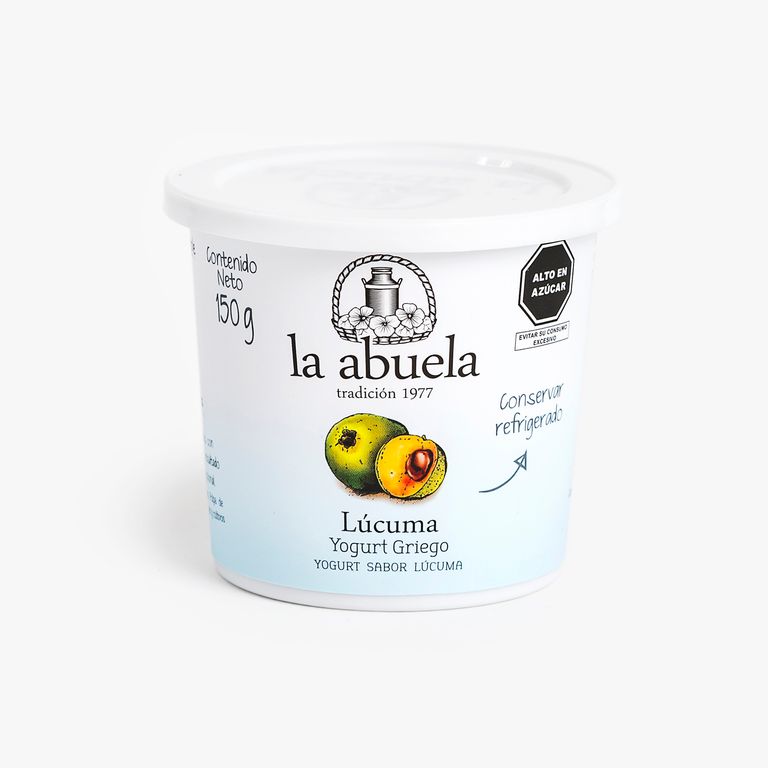 Yogurt Griego La Abuela Lúcuma Envase 150 g