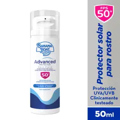 BANANA BOAT - Protector Solar Rostro BB SPF50+ Envase 50 mL