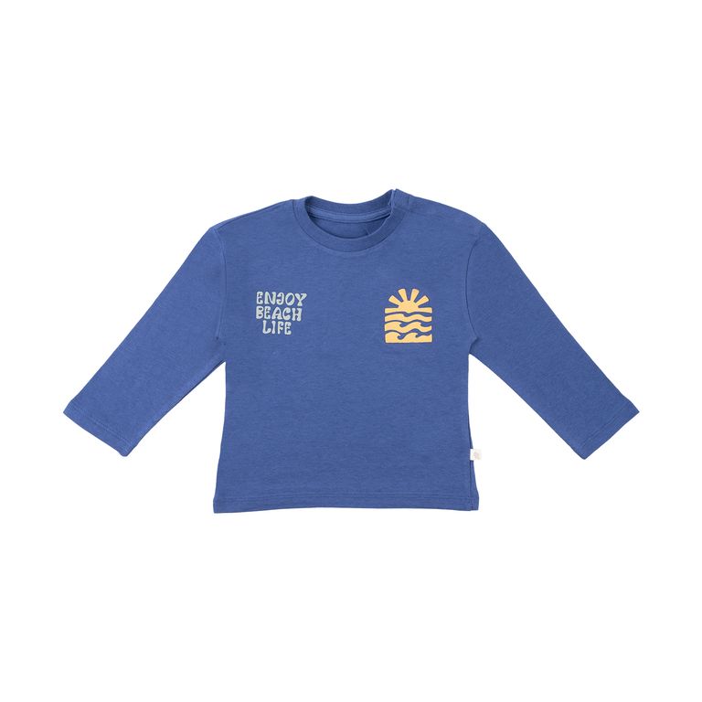 Polo Manga Larga Puff Bebé Niño Redwood