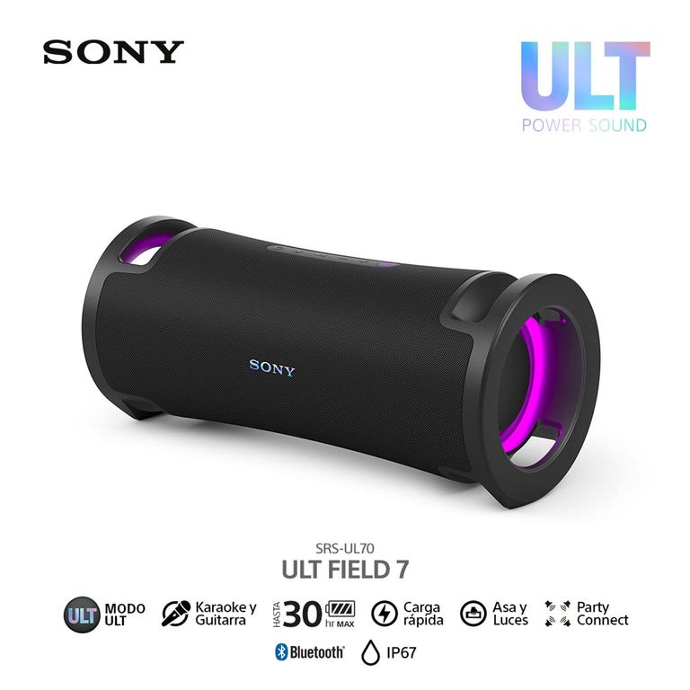Parlante Sony Bluetooth SRSS-ULT70 para Fiestas