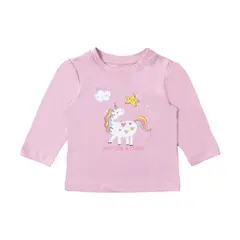 REDWOOD - Polo Estampado Manga Larga Bebé Niña Redwood