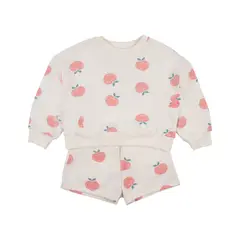 REDWOOD - Conjunto Short y Poleron Niña Redwood