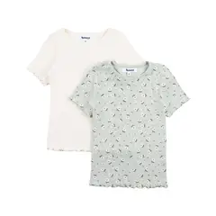 REDWOOD - Pack X2 Polo Rib Niña Redwood